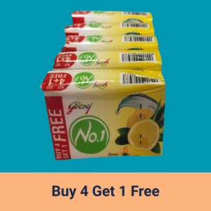 Godrej Lemon 100gm - 5 Pieces