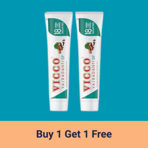Vicco vajradanti 20rs - buy 1 get 1 free