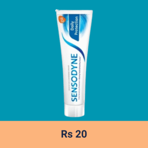 Sensodyne daily protection rs20