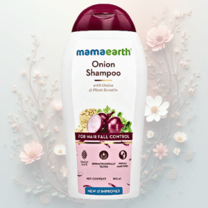 MamaEarth Onion Shampoo 180ML (मामाअर्थ ओनियन शैम्पू 180 एमएल)