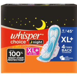 Whisper Nights 6 Pads (व्हिस्पर नाइट्स 6 पैड)
