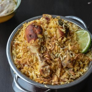 Chicken Dum Biryani-2 pcs (चिकन दम बिरयानी)
