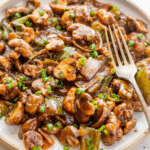 Mushroom Chilli-Simple (मशरूम चिली-सिंपल)