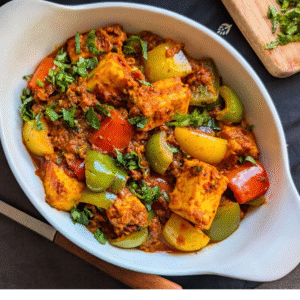 Paneer Shimla Mirchi (पनीर शिमला मिर्च)