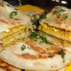 Paneer Stuff Kulcha ( पनीर स्टफ कुलचा )