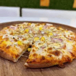 Sweet Corn With Onion Pizza