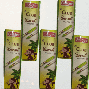 Goldex Club Safari Ball Pen-Pack Of 5