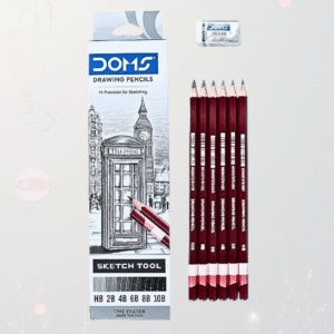 Doms Drawing Pencil-Pack of 6