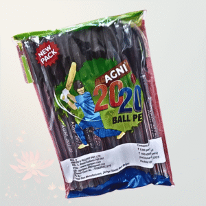 Agni 20 20 Ball Pen-Black-Pack Of 20