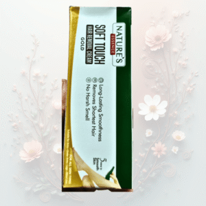 (Nature's) Soft touch Hair removal cream Gold 50g ((नेचर्स) सॉफ्ट टच हेयर रिमूवल क्रीम गोल्ड 50 ग्राम)